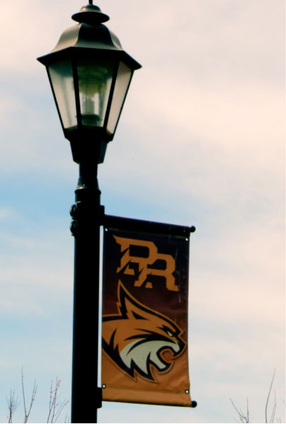 Pearl River College mascot flag